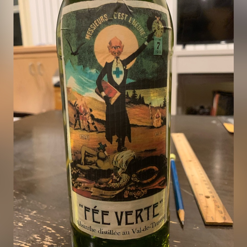 Absinthe Fée Verte & Three Absinthe Spoons!